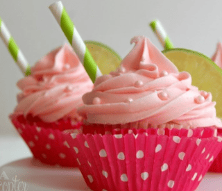 Thumbnail for Pretty Looking Strawberry Cupcakes With Margarita Mix
