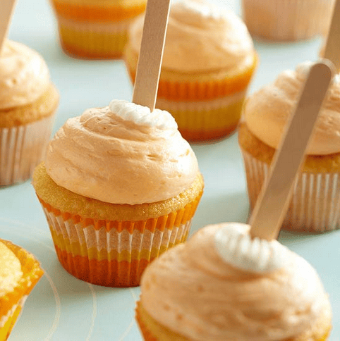 Pretty Orange Cupcakes To Make That Have That Orange & Cream Pop Style