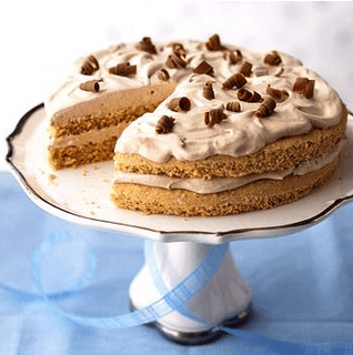 Hazelnut-Mocha Torte Recipe That Is Diabetic Friendly
