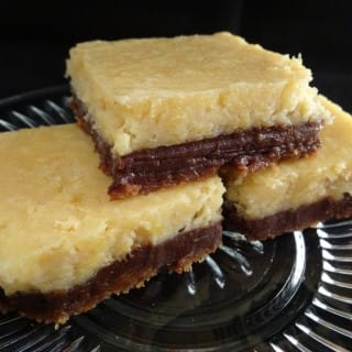 For The cheesecake Fans..Chocolate And Pumpkin Cheesecake Bars