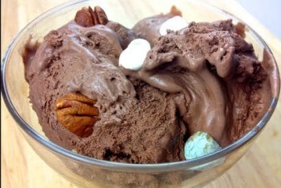 Thumbnail for Homemade Rocky Road Ice Cream That Is So Creamy