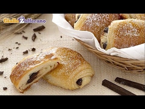 Lovely French Pastries ..The Pain au chocolat