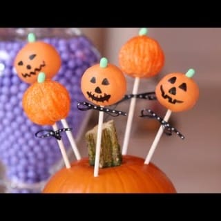 Need Some Halloween Ideas For A Party ..How About Cake Pops