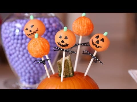 Need Some Halloween Ideas For A Party ..How About Cake Pops