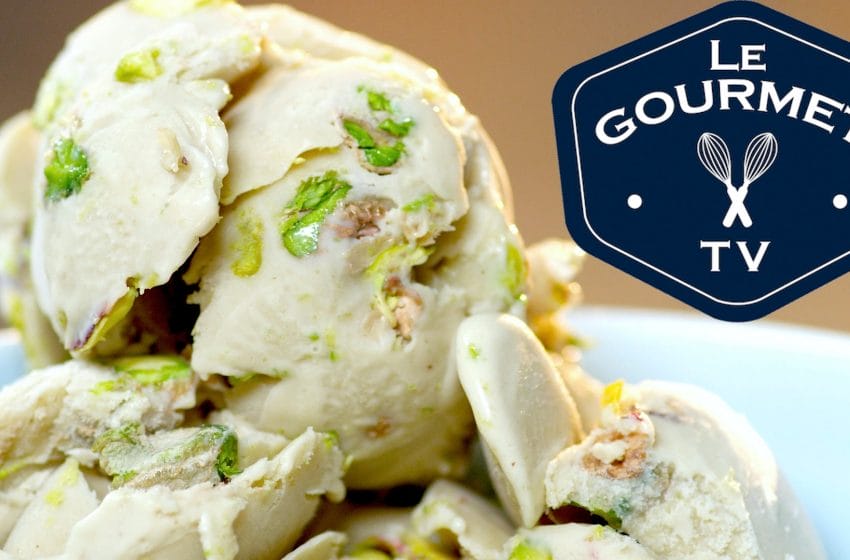 Pistachio Nuts Creamy Ice Cream Recipe