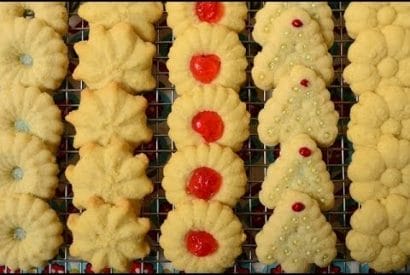 Thumbnail for Really Buttery Spritz Cookies.. Great For The Festive Season