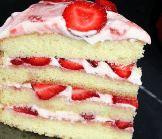 Thumbnail for What Heaven Is This Strawberry Cake Recipe