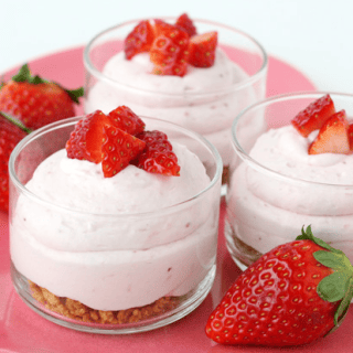 What A Wonderful Creamy Strawberry Cheesecake Mousse