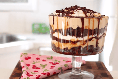 Thumbnail for A Really Yummy Salted Caramel And Brownie Trifle