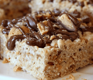 Thumbnail for Love Butterfingers? Well Here For You Is That Ultimate Rice Crispy Treat