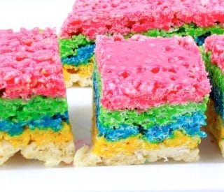 Thumbnail for What Wonderful Fun …Rainbow Rice Krispie Treats