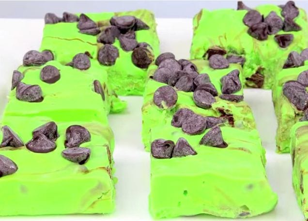 Mint Chocolate Chip Fudge Recipe