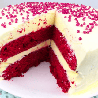 Red Velvet Ice Cream Cake Recipe