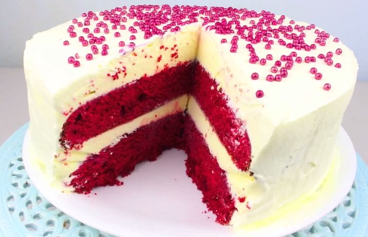 Red Velvet Ice Cream Cake Recipe