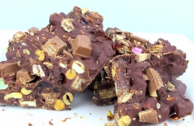How To Make This Kit Kat Rocky Road Recipe