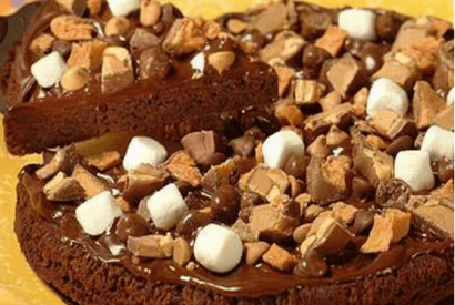 Thumbnail for Love To Make A Sweet Pizza Recipe? ..Then Try These Peanut Buster Style One