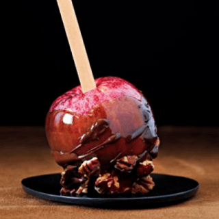 Chocolate-Toffee Apples For Halloween Fun