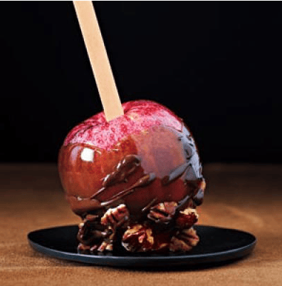 Chocolate-Toffee Apples For Halloween Fun