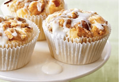 Thumbnail for Amaretto Apple Streusel Cupcakes