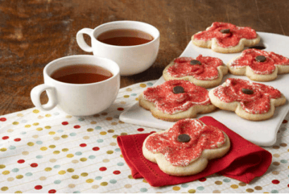 Thumbnail for Remembrance Day Wonderful Poppy Cookies Recipe