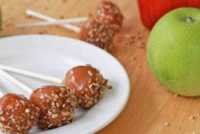 Thumbnail for Mini Caramel Apples.. Children Will Love Them