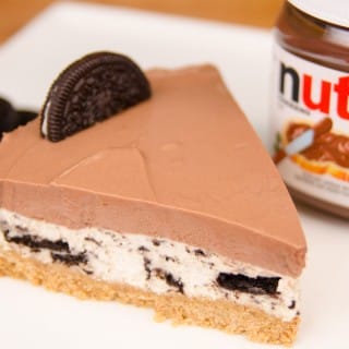 A Yummy Oreo & Nutella Dessert For This Oreo Cheesecake.. A Non Bake One