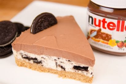 Thumbnail for A Yummy Oreo & Nutella Dessert For This Oreo Cheesecake..  A Non Bake One