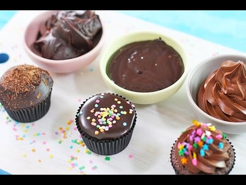 A Great Video Showing You How to Make Chocolate Ganache Frosting 3 Ways