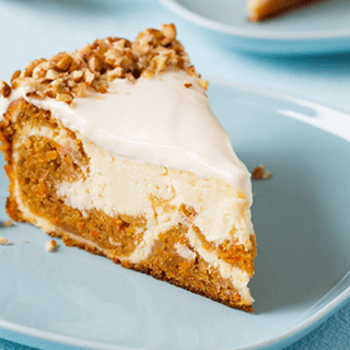 Carrot Cake Cheesecake That Looks So Good