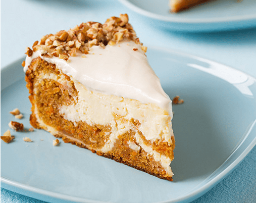 Carrot Cake Cheesecake That Looks So Good