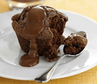 Thumbnail for Chocolate Muffin Recipe With Hot Chocolate Custard
