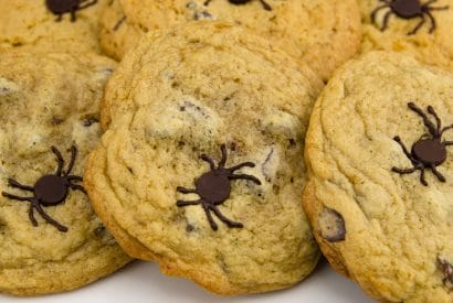 Thumbnail for Delightful Spider Chocolate Chip Cookies For Halloween