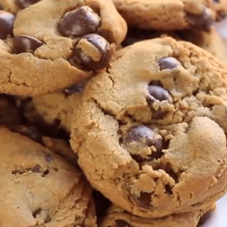 Gingerbread Cookies With Chocolate Chips