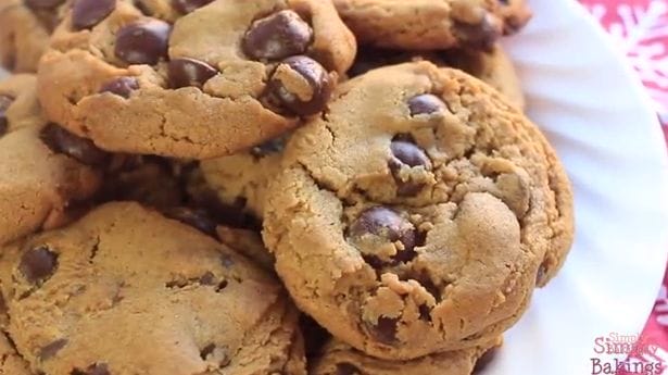 Gingerbread Cookies With Chocolate Chips