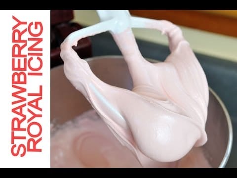 How To Make Strawberry Royal Icing