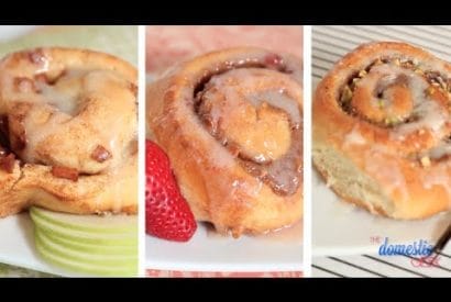 Thumbnail for 3 Different Cinnamon Roll Recipe To Try Out