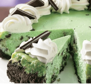 A Fabulous Chocolate Cheesecake Recipe For This Grasshopper Mint Choc Cheesecake