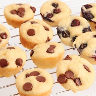 Wonderful Pancake Mini Muffins For Breakfast ...Plain ,Fruit Or Chocolate ? The choice Is Yours
