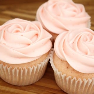 Pretty & Pink Velvet Cupcakes