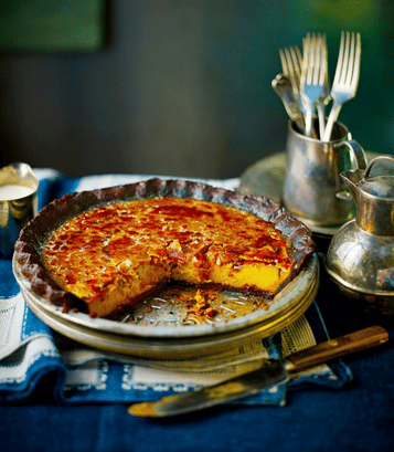 A Really Wonderful Chocolate Pie For This Pumpkin Brûlée Pie
