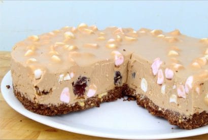 Thumbnail for What A Fantastic Rocky Road Cheesecake Recipe..  Really Delicious