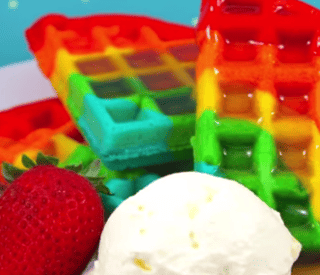 Thumbnail for What Fun ..Rainbow Waffle Recipe