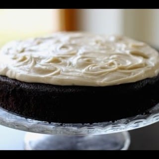 What A Wonderful Guinness Chocolate Cake With Brown Butter Cream Cheese Frosting