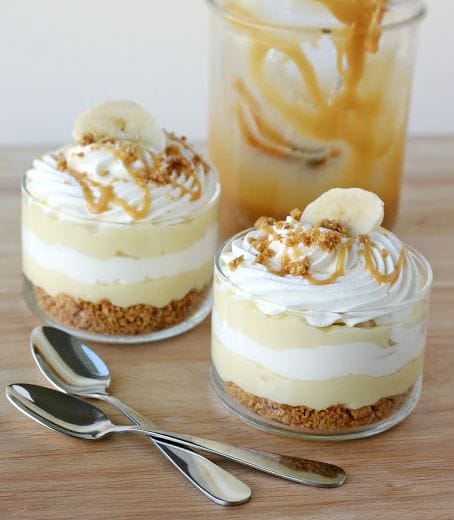 A Wonderful Banana Caramel Cream Dessert