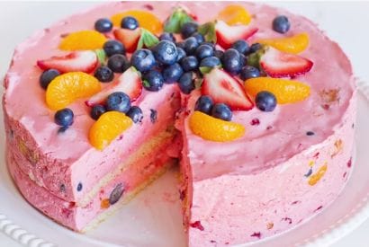 Thumbnail for Fruit Mousse Jello Cake Recipe
