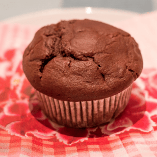 Chocolate Ice Cream Muffins Made With 2 Ingredients