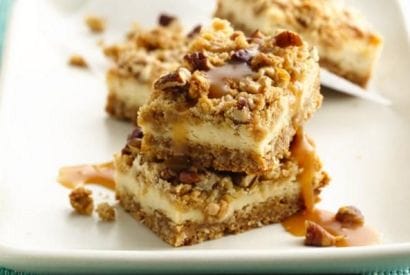 Thumbnail for Toffee Brown Ale Cheesecake Bars