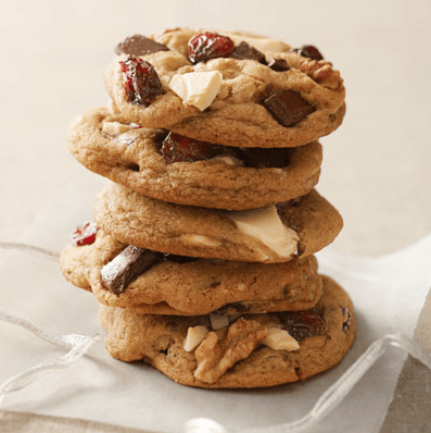 Chocolate Cranberry Cookies