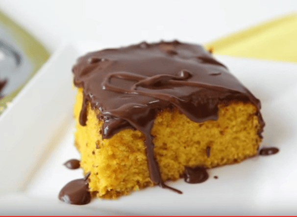 A Wonderful Brazilian Carrot Cake With Chocolate Icing