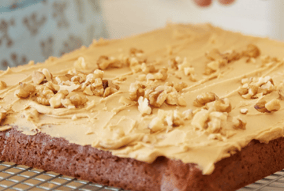 Thumbnail for A Delightful Coffee & Walnut Traybake